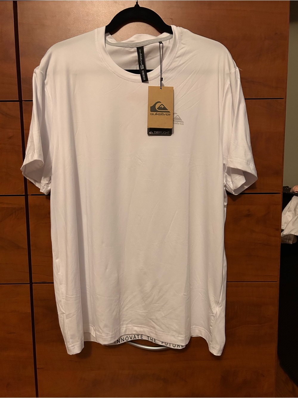 Quiksilver Men’s White DryFlight Performance T-Shirt